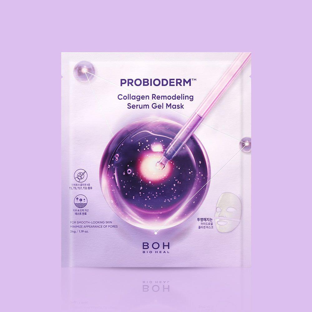 BIO HEAL BOH Probioderm Collagen Remodeling Serum Gel Mask - 34g x 6 Count | Elasticity & Hydration Boost BIO HEAL BOH Probioderm Collagen Remodeling Serum Gel Mask - 34g x 6ea | Elasticity & Hydration Boost - Glam Global UKBIO HEAL BOH