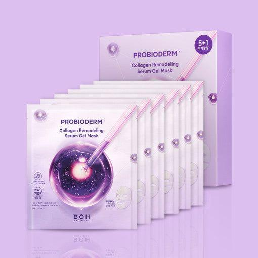 BIO HEAL BOH Probioderm Collagen Remodeling Serum Gel Mask - 34g x 6 Count | Elasticity & Hydration Boost BIO HEAL BOH Probioderm Collagen Remodeling Serum Gel Mask - 34g x 6ea | Elasticity & Hydration Boost - Glam Global UKBIO HEAL BOH