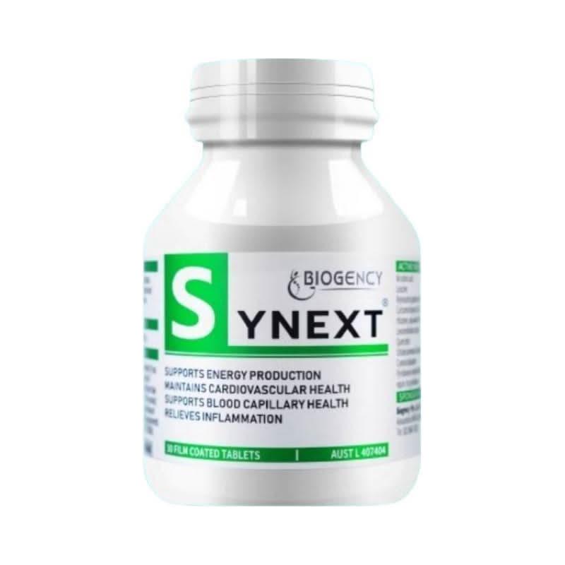 BIOGENCY SYNEXT Compound Nutritional Supplements – 30 Tablets | Cellular Anti-Aging & Metabolic Support Formula BIOGENCY SYNEXT Compound Nutritional Supplements - Glam Global UKBIOGENCY