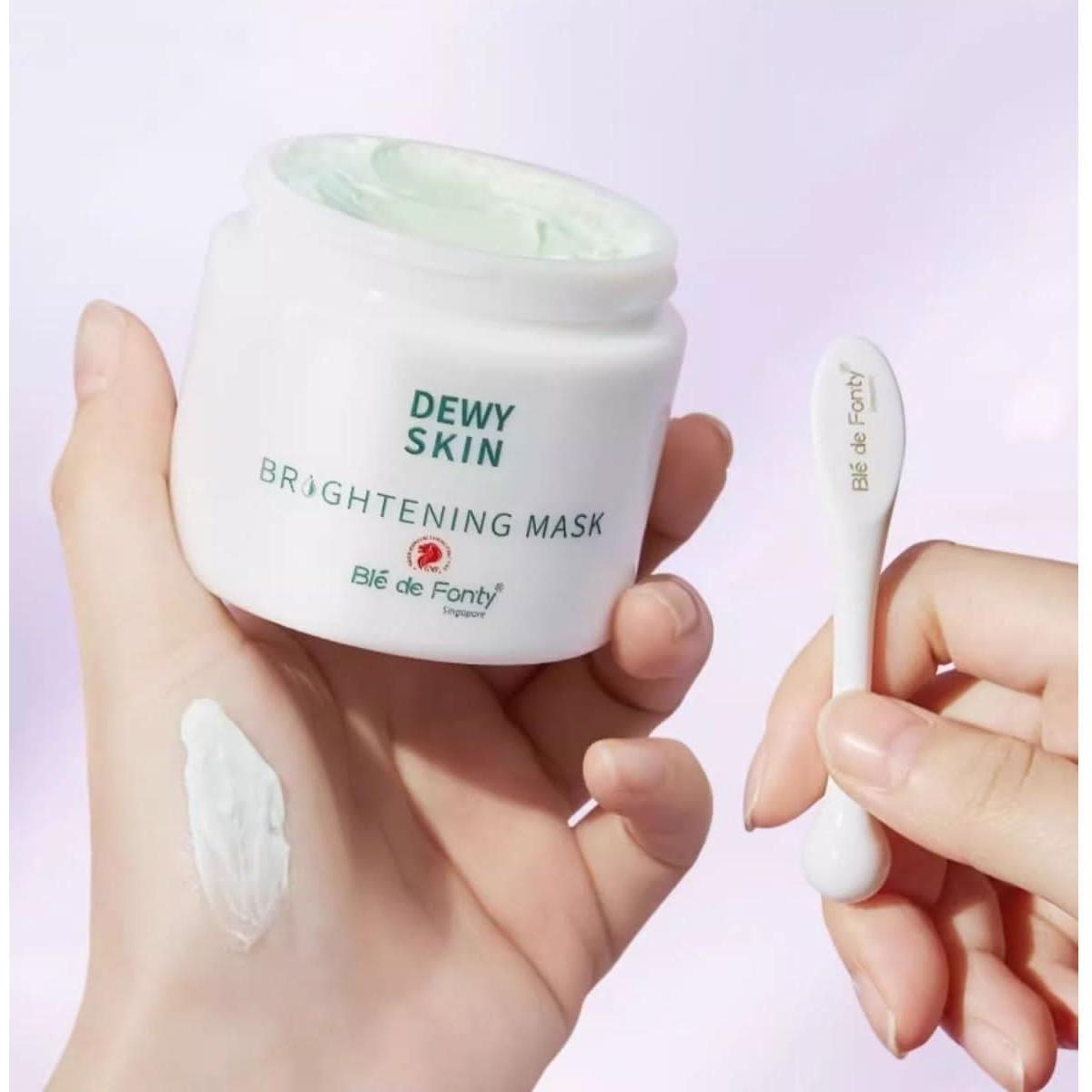 Blé de Fonty Brightening Mask – 50ml | Cooling, Soothing & Radiance-Boosting Spa Treatment Blé de Fonty Brightening Mask - 50 ml - Glam Global UKBLE DE FONTY