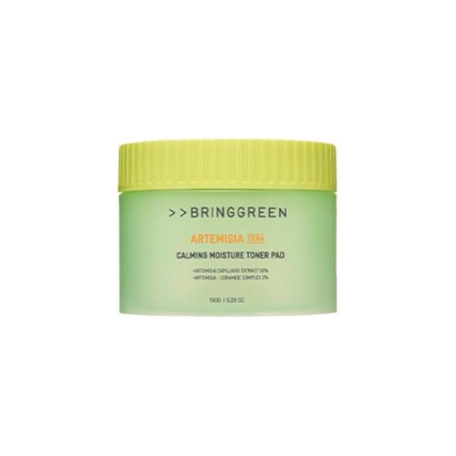 BRINGGREEN Artemisia Calming Moisture Toner Pad - 90 Pads | Fast-Acting Hydration & Soothing BRINGGREEN Artemisia Calming Moisture Toner Pad - 90 Pads | Fast - Acting Hydration & Soothing - Glam Global UKBRINGGREEN