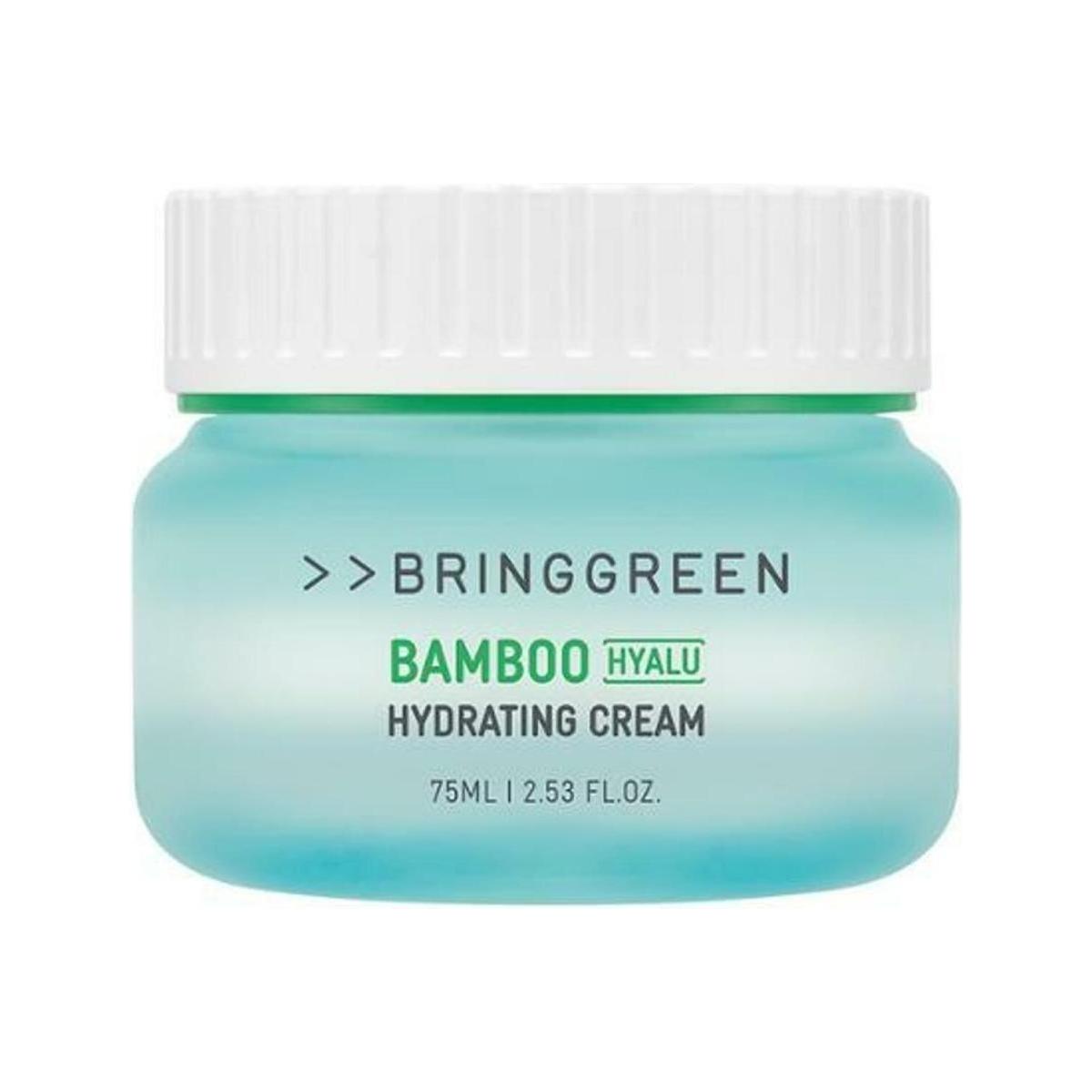 BRINGGREEN Bamboo Hyalu Hydrating Cream 75ml | Deep Moisture & Skin Barrier Support BRINGGREEN Bamboo Hyalu Hydrating Cream 75ml - Glam Global UKBRINGGREEN