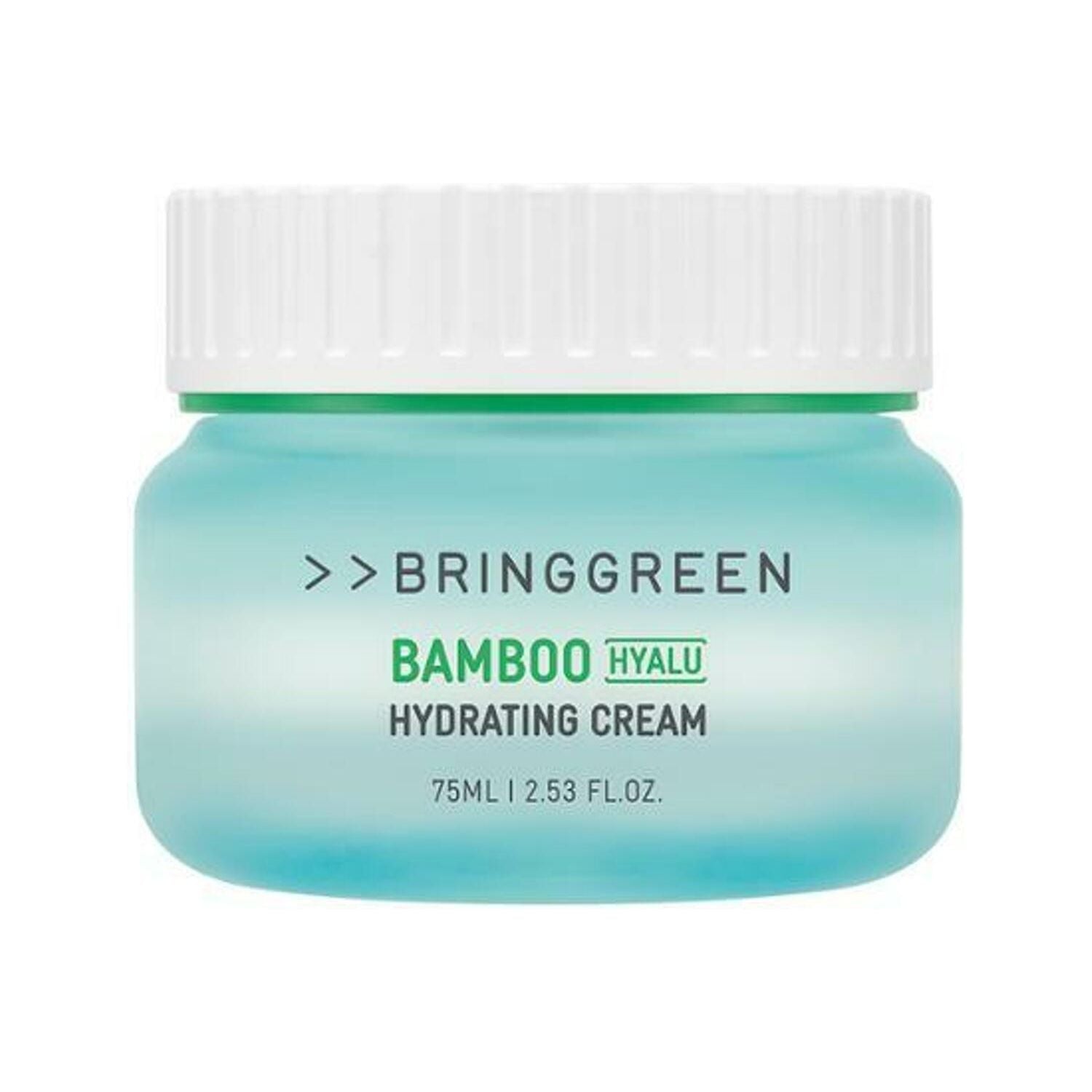 BRINGGREEN Bamboo Hyalu Hydrating Cream 75ml | Deep Moisture & Skin Barrier Support BRINGGREEN Bamboo Hyalu Hydrating Cream 75ml - Glam Global UKBRINGGREEN