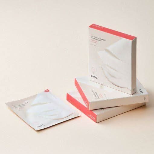 BRTC Lift-Toning Collagen Cream on Mask – 5P | Intense Hydration & Double Lifting Care BRTC Lift - Toning Collagen Cream on Mask 5P - Glam Global UKBRTC