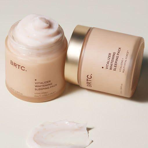 BRTC Vitalizer Whitening Sleeping Pack – 100ml | Overnight Brightening & Hydration BRTC Vitalizer Whitening Sleeping Pack 100ml - Glam Global UKBRTC