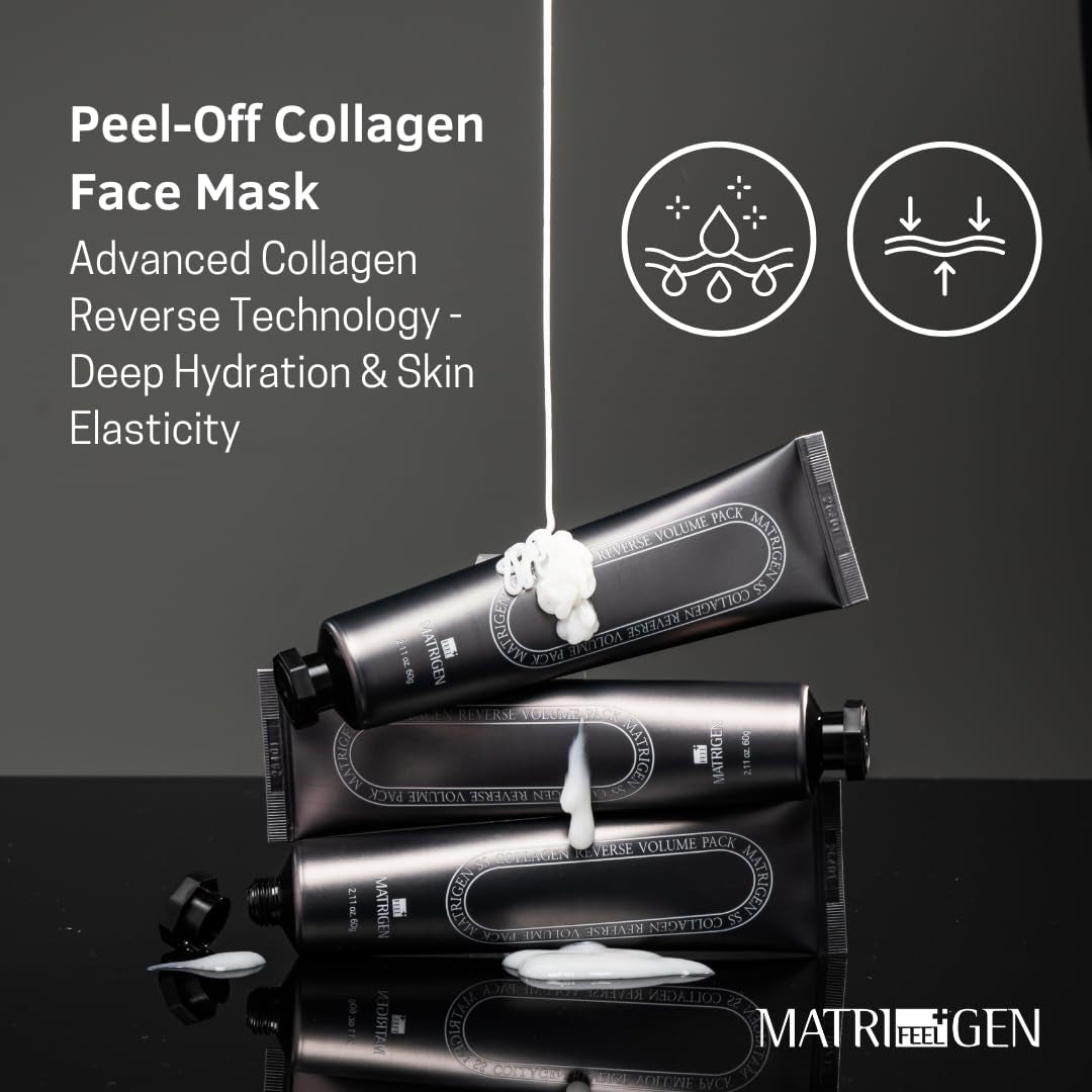 MATRIFEELGEN Matrigen SS Collagen Reverse Volume Pack – 60g | Firming, Hydrating Peel-Off Gel Mask MATRIFEELGEN Matrigen SS Collagen Reverse Volume Pack – 60g | Firming, Hydrating Peel-Off Gel Mask
