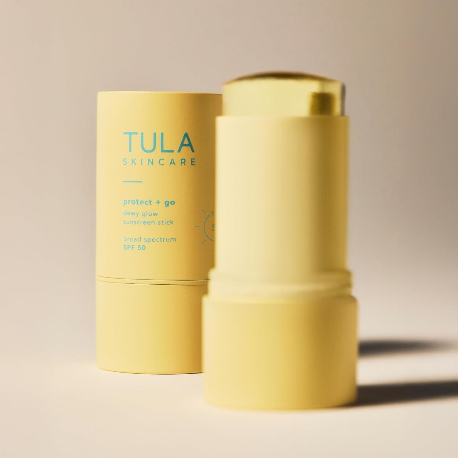 TULA SKINCARE Protect + Go Dewy Glow Sunscreen Stick – 96g | SPF Protection with a Radiant Finish TULA SKINCARE Protect + Go Dewy Glow Sunscreen Stick – 96g | SPF Protection with a Radiant Finish