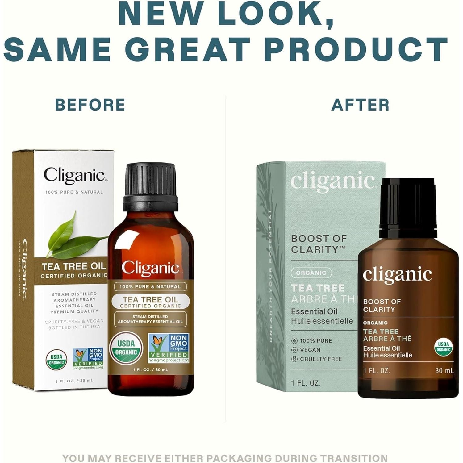 Cliganic Organic Tea Tree Essential Oil – 30ml | 100% Pure, USDA Certified for Aromatherapy & Skincare Cliganic Organic Tea Tree Essential Oil – 30ml | 100% Pure, USDA Certified for Aromatherapy & Skincare