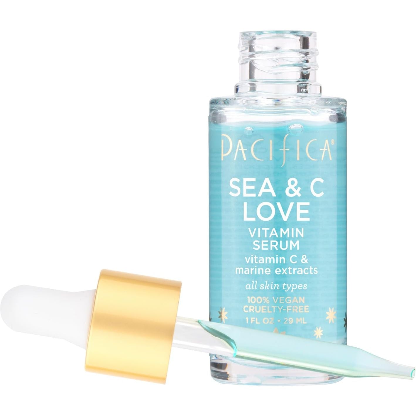 Pacifica Sea & C Love Vitamin Serum – 29ml | Blue Light Protection, Hydration & Brightening Boost Pacifica Sea & C Love Vitamin Serum – 29ml | Blue Light Defense & Brightening Face Serum