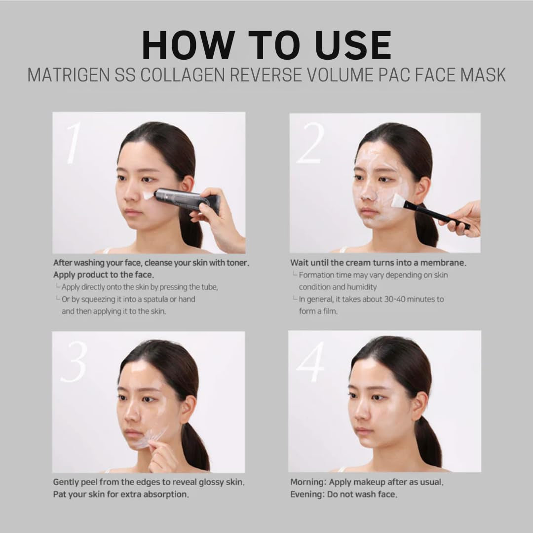 MATRIFEELGEN Matrigen SS Collagen Reverse Volume Pack – 60g | Firming, Hydrating Peel-Off Gel Mask MATRIFEELGEN Matrigen SS Collagen Reverse Volume Pack – 60g | Firming, Hydrating Peel-Off Gel Mask