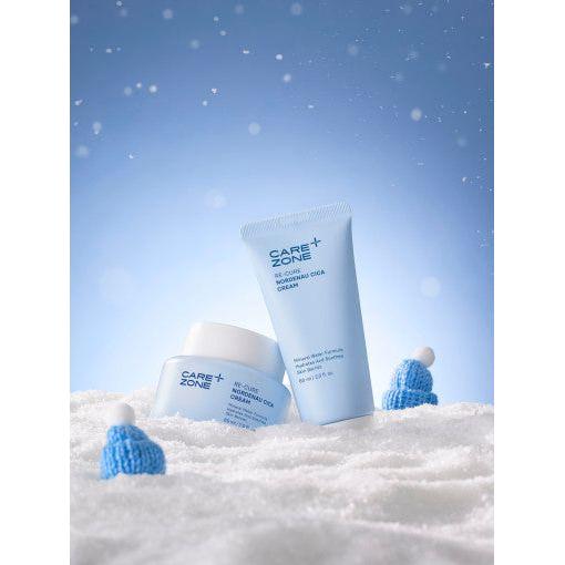 CAREZONE Recure Nordenau Cica Cream Special Set (60ml + 60ml) | Soothing & Hydrating Moisturiser CAREZONE Recure Nordenau Cica Cream Special Set (60ml+60ml) - Glam Global UKCAREZONE