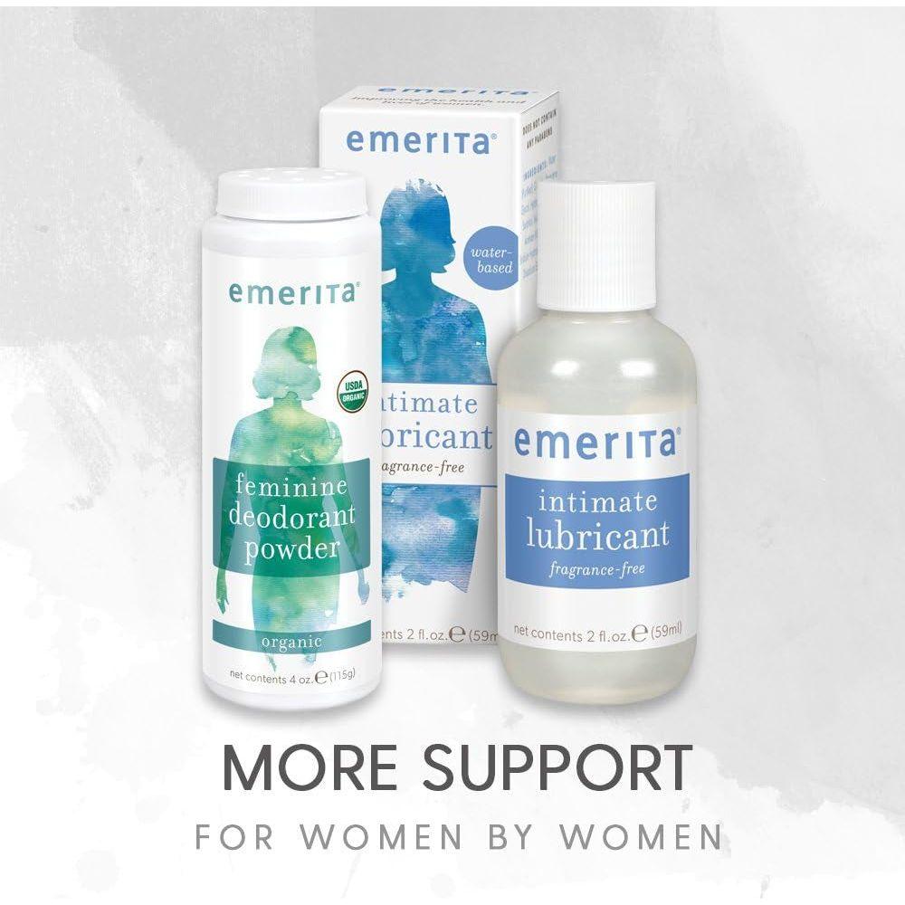 Emerita Personal Moisturizer for Women – 118ml | Intimate Hydration for Vaginal Dryness & Daily Comfort Emerita Personal Moisturizer for Women | Intimate Skin Care for Vaginal Dryness – 4 fl oz (118ml)
