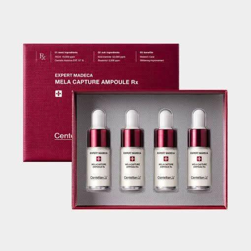 CENTELLIAN24 Expert Madeca Mela Capture Ampoule – 4 x 10ml | Advanced Brightening & Pigmentation Care with TECA & Centella CENTELLIAN24 Expert Madeca Mela Capture Ampoule 7ml x 4ea - Glam Global UKCENTELLIAN24
