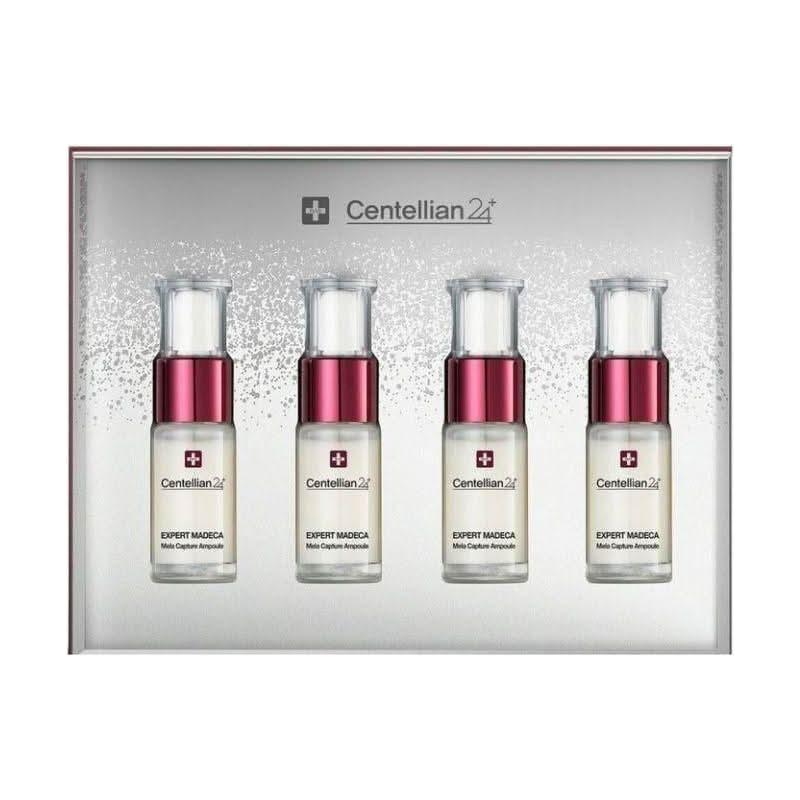 CENTELLIAN24 Expert Madeca Mela Capture Ampoule – 4 x 10ml | Advanced Brightening & Pigmentation Care with TECA & Centella CENTELLIAN24 Expert Madeca Mela Capture Ampoule 7ml x 4ea - Glam Global UKCENTELLIAN24