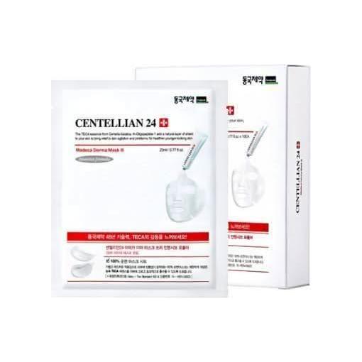 CENTELLIAN24 Madeca Derma Mask 3 Intensive Formula - 23ml x 10ea | Soothing & Hydrating Care CENTELLIAN24 Madeca Derma Mask3 Intensive Formula 23ml X 10ea - Glam Global UKCENTELLIAN24