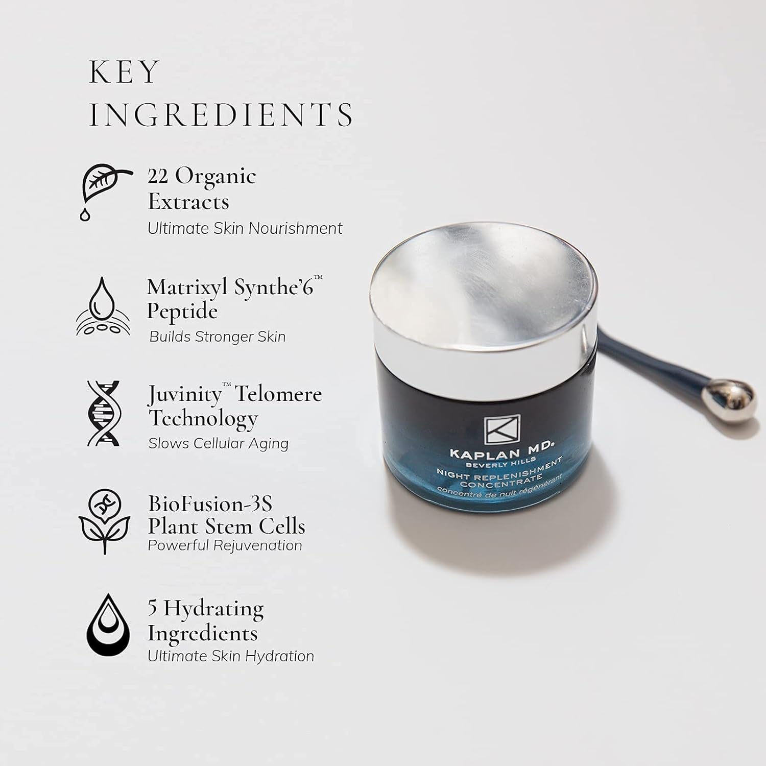 KAPLAN MD Night Replenishment Concentrate – 50ml | Overnight Skin Renewal & Intense Hydration KAPLAN MD Night Replenishment Concentrate – 50ml | Overnight Skin Renewal & Intense Hydration