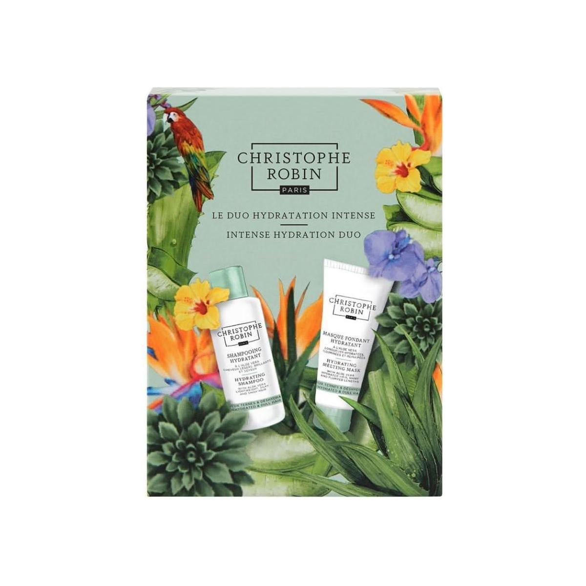 Christophe Robin Intense Hydration Duo | Ultimate Hydration for Soft, Shiny Hair Christophe Robin Intense Hydration Duo - Glam Global UKChristophe Robin