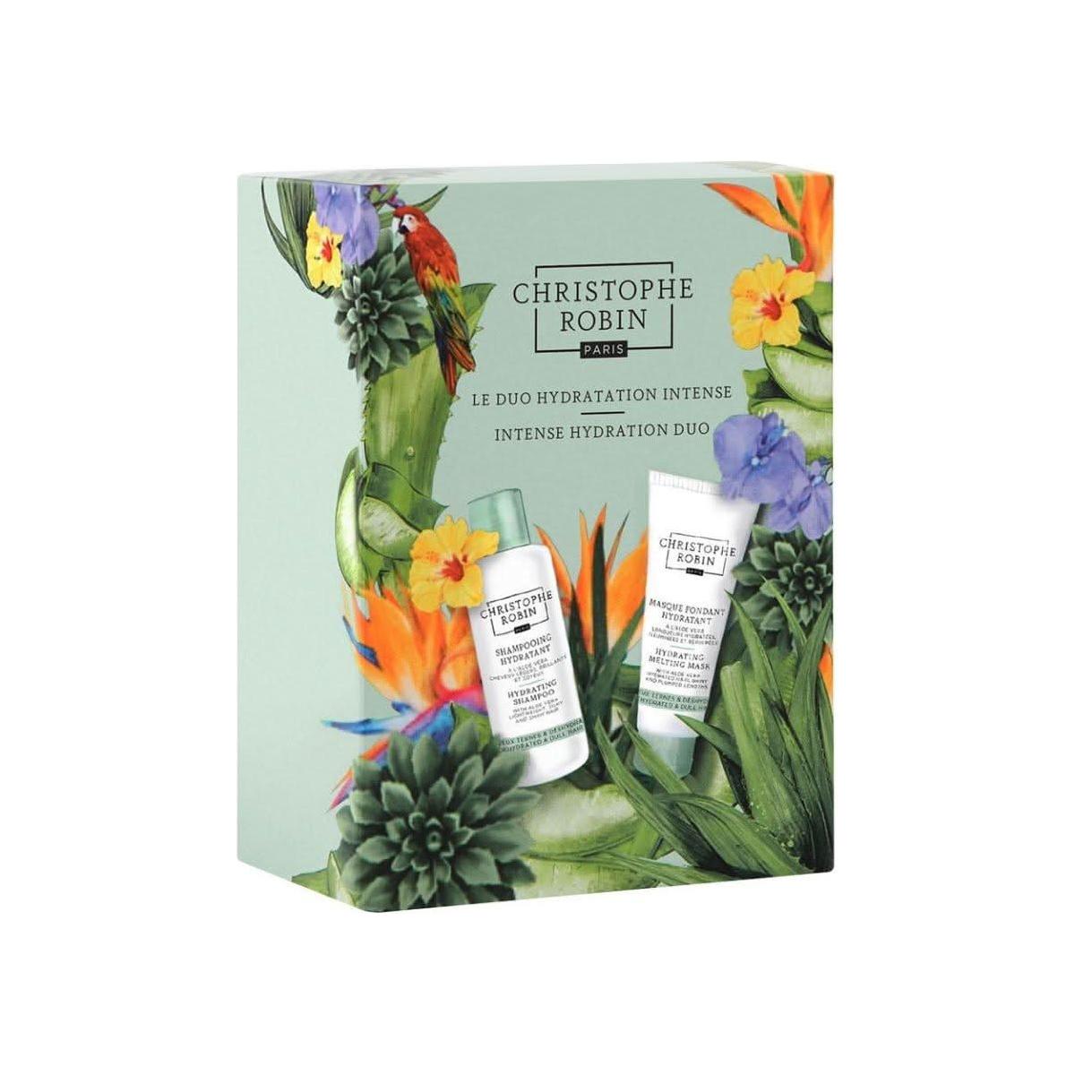 Christophe Robin Intense Hydration Duo | Ultimate Hydration for Soft, Shiny Hair Christophe Robin Intense Hydration Duo - Glam Global UKChristophe Robin
