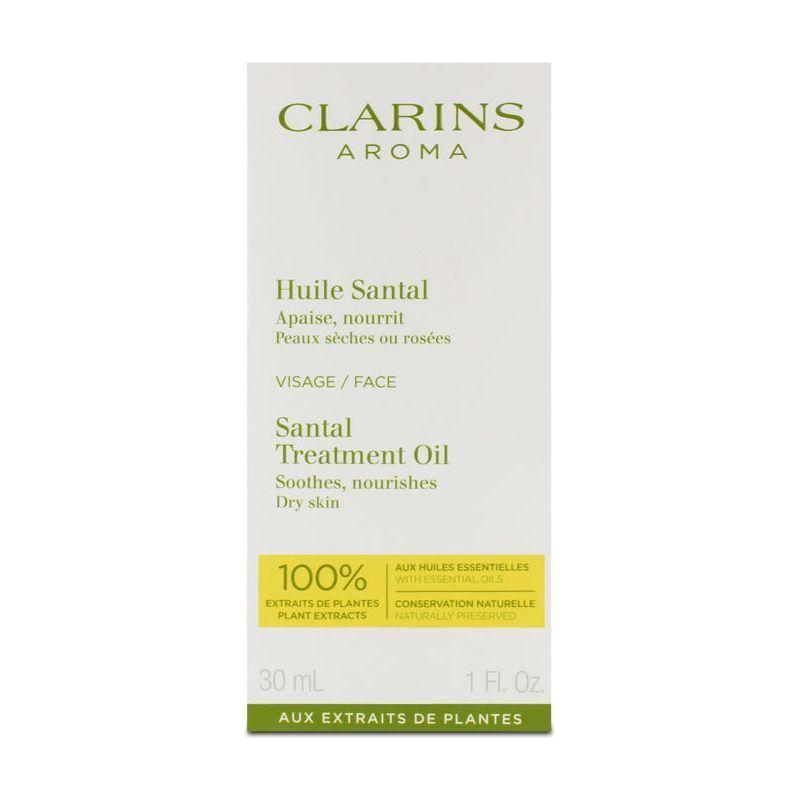 Clarins Aroma Santal Treatment Oil - 30ml | Soothing & Hydrating Face Oil Clarins Aroma Santal Treatment Oil 30ml - Glam Global UKClarins