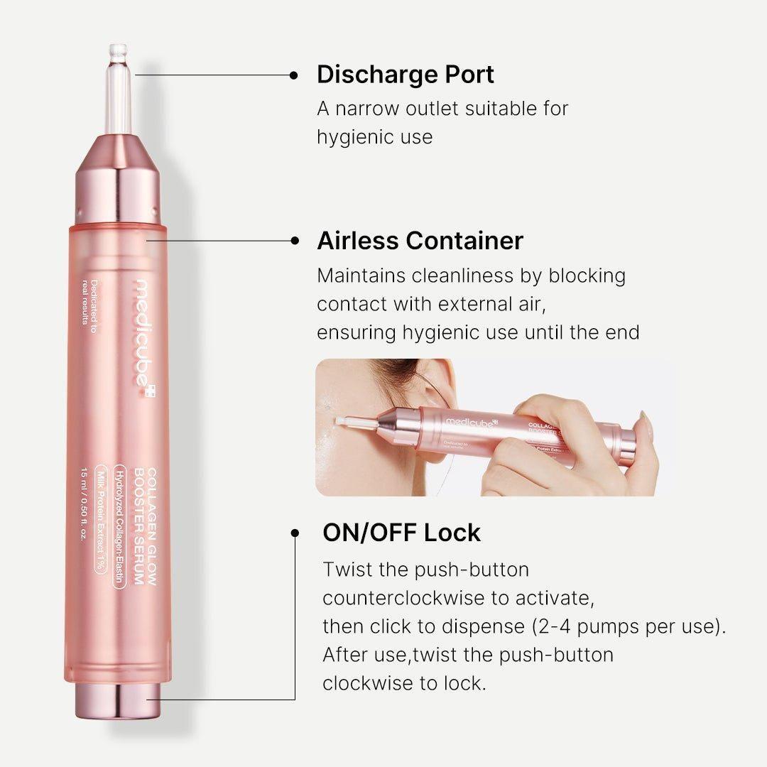 Medicube Collagen Glow Booster Milk Serum – 15ml | Deep Hydration & Radiance-Boosting Collagen Care Medicube Collagen Glow Booster Milk Serum - 15ml - Glam Global UKMEDICUBE