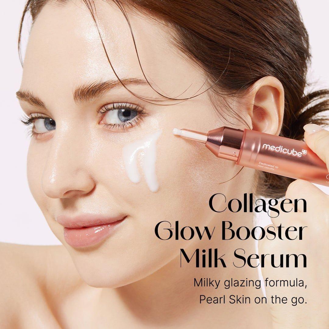 Medicube Collagen Glow Booster Milk Serum – 15ml | Deep Hydration & Radiance-Boosting Collagen Care Medicube Collagen Glow Booster Milk Serum - 15ml - Glam Global UKMEDICUBE