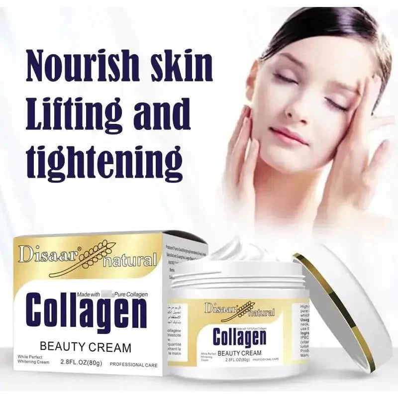 Collagen Moisturizing Cream – Anti-Aging Hydration for Firmer, Youthful Skin - 80ml Collagen Moisturizing Cream – Anti - Aging Hydration for Firmer, Youthful Skin - Glam Global UKGlam Global UK