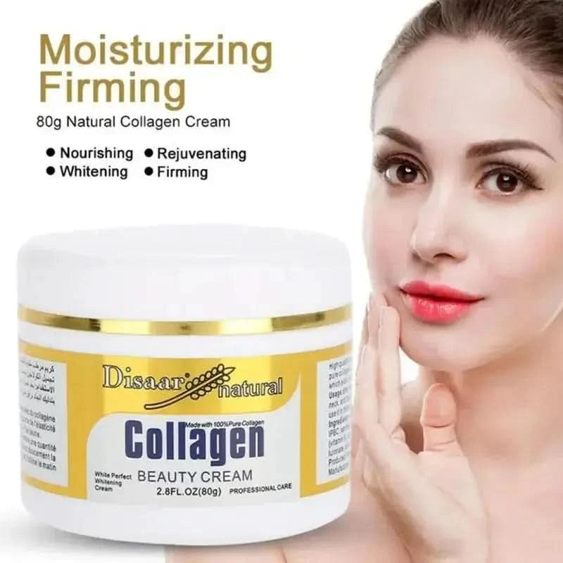 Collagen Moisturizing Cream – Anti-Aging Hydration for Firmer, Youthful Skin - 80ml Collagen Moisturizing Cream – Anti - Aging Hydration for Firmer, Youthful Skin - Glam Global UKGlam Global UK