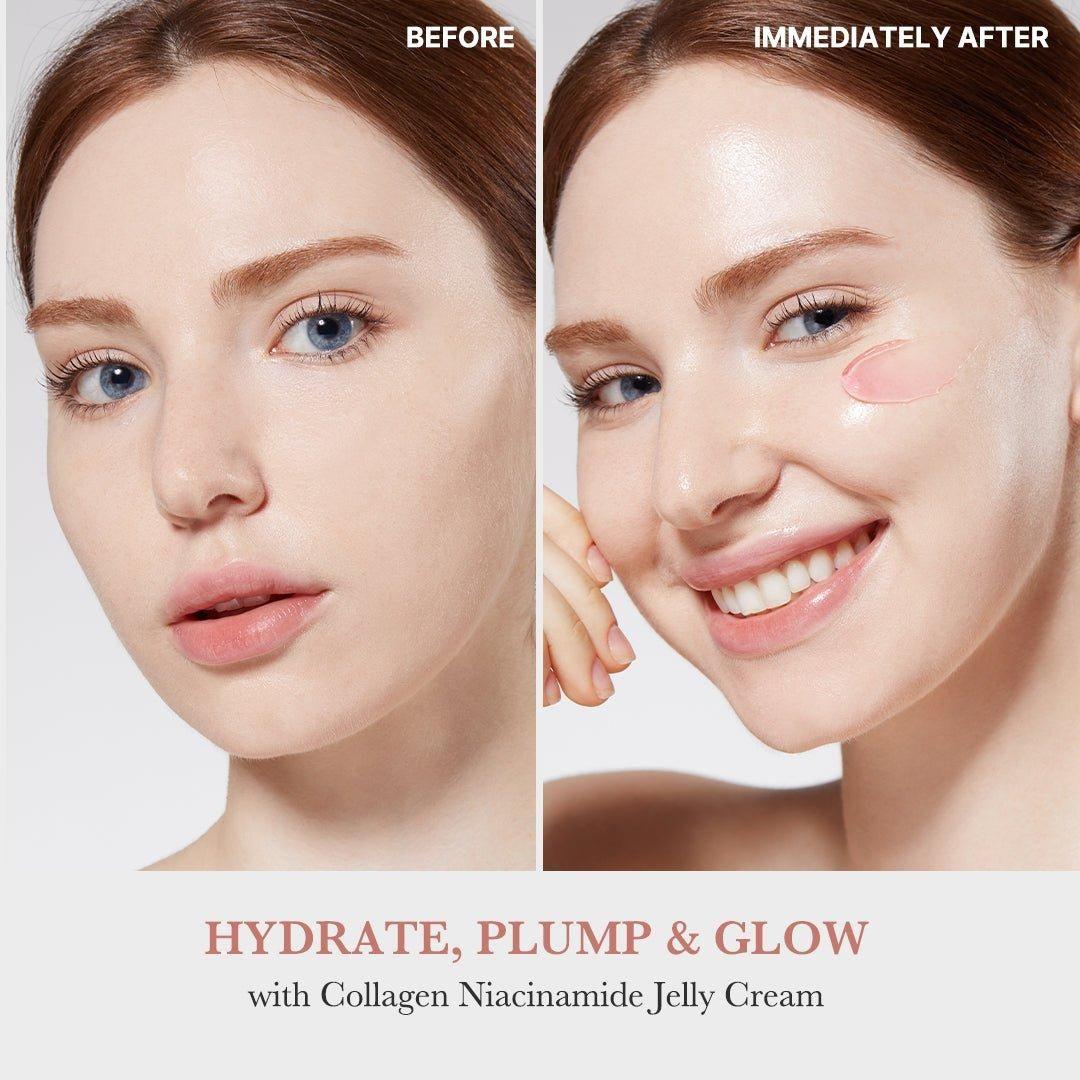Medicube Collagen Niacinamide Jelly Cream - 110ml | Korean Glass Glow & Firming Medicube Collagen Niacinamide Jelly Cream - 110ml - Glam Global UKMedicube