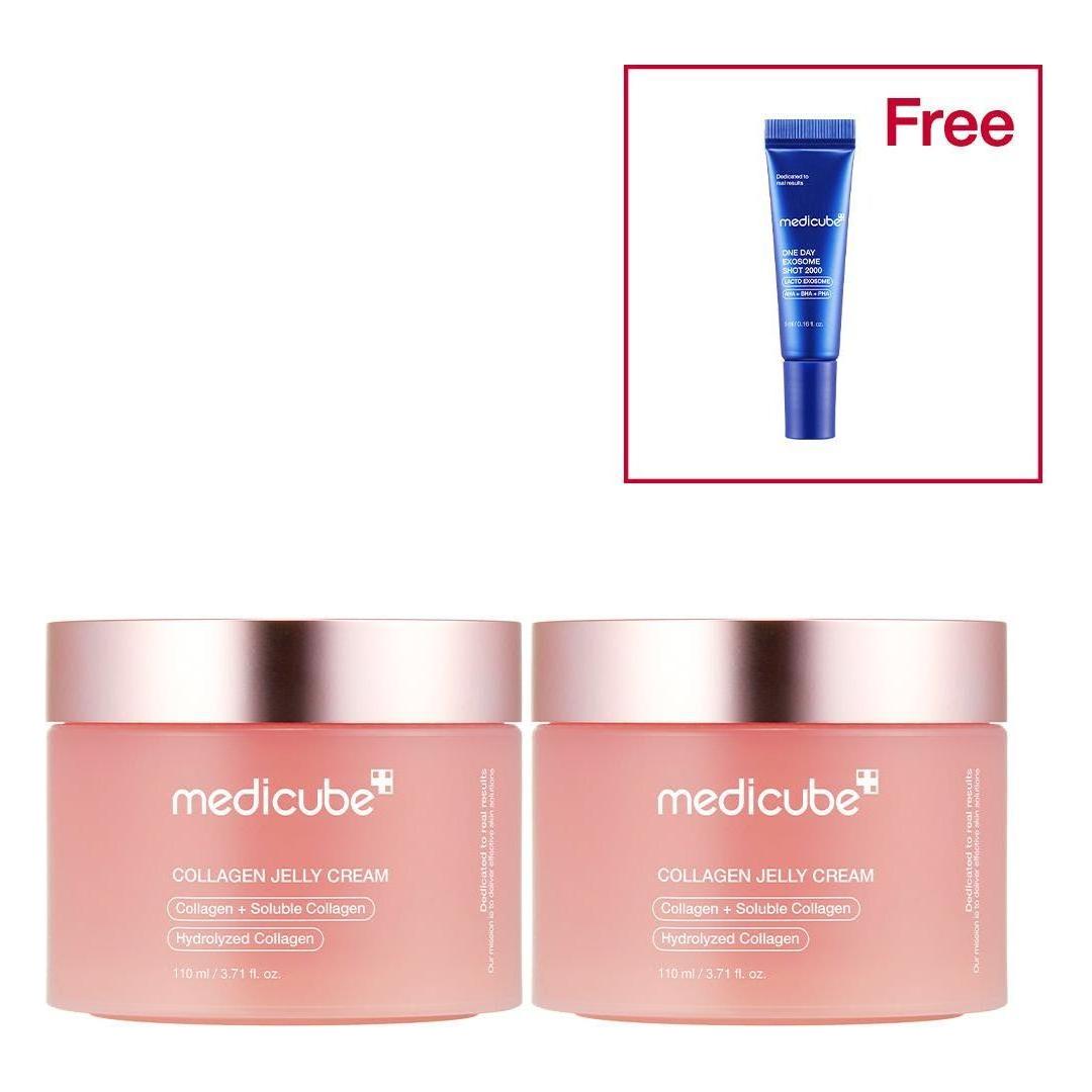 Medicube Collagen Niacinamide Jelly Cream - 110ml | Korean Glass Glow & Firming Medicube Collagen Niacinamide Jelly Cream - 110ml - Glam Global UKMedicube