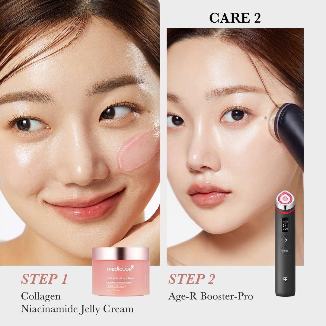 Medicube Collagen Niacinamide Jelly Cream - 110ml | Korean Glass Glow & Firming Medicube Collagen Niacinamide Jelly Cream - 110ml - Glam Global UKMedicube