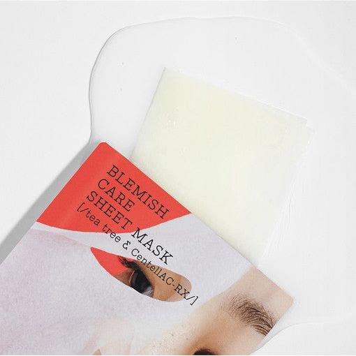 COSRX AC Collection Blemish Care Sheet Mask (26ml x 10 Count) | Acne-Calming & Brightening Treatment COSRX AC Collection Blemish Care Sheet Mask 26ml X 10ea - Glam Global UKCOSRX