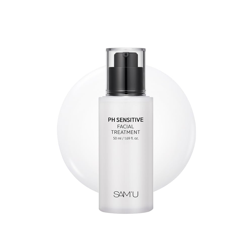 SAM'U pH Sensitive Facial Treatment – 50ml | Moisture-Sealing Barrier for Radiant, Balanced Skin SAM'U pH Sensitive Facial Treatment – 50ml | Moisture-Sealing Barrier for Radiant, Balanced Skin