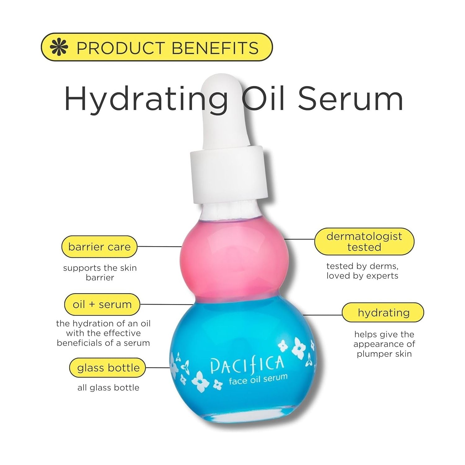 Pacifica Flower Fix Bi-Phase Hydrating Oil Serum – 29ml | Nourishing & Hydrating Face Oil Pacifica Flower Fix Bi-Phase Hydrating Oil Serum – 29ml | Nourishing & Hydrating Face Oil