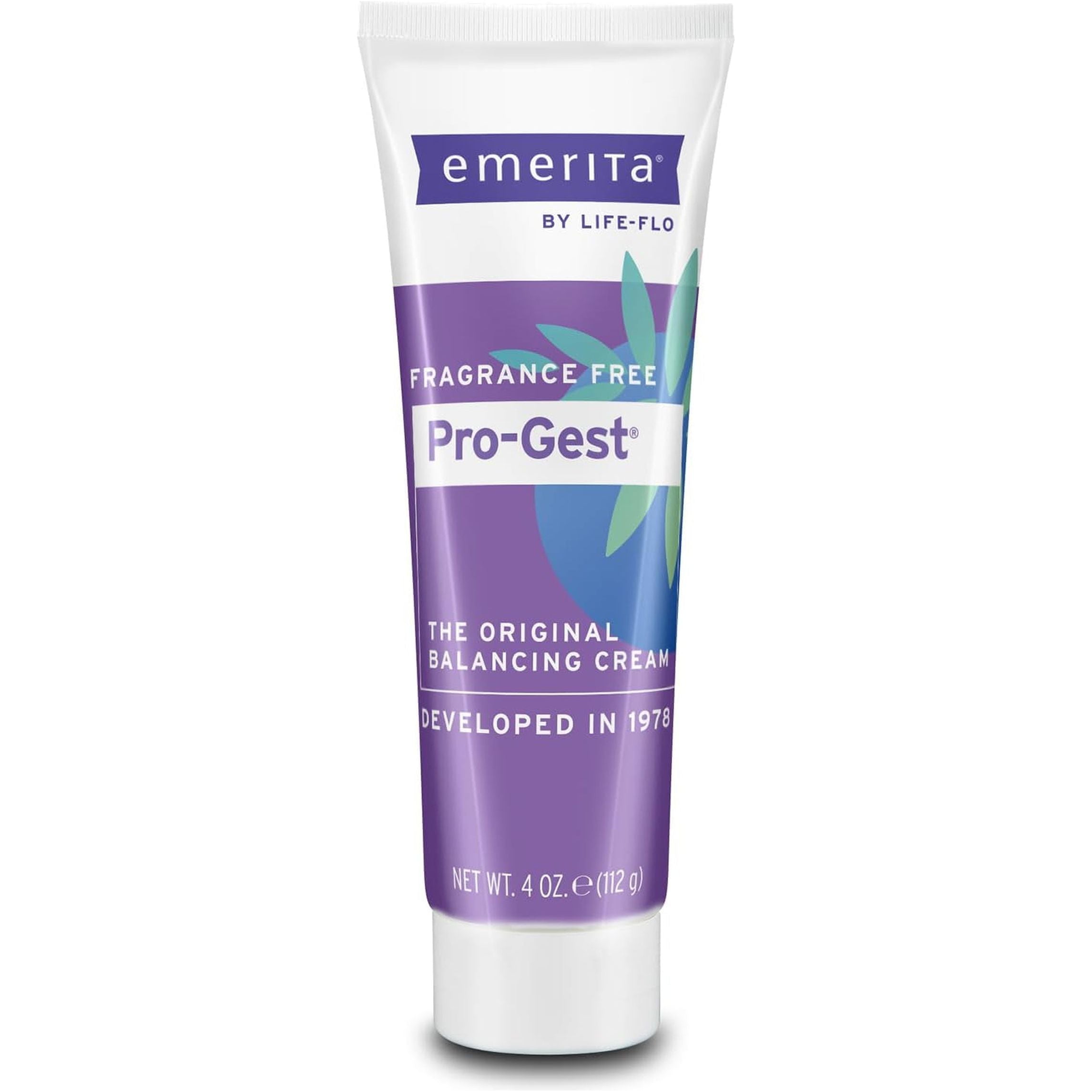Emerita by Life-flo Pro-Gest – 112g | The Original Progesterone Balancing Cream for Women Emerita by Life-flo Pro-Gest The Original Balancing Cream – 4 fl oz (112g)