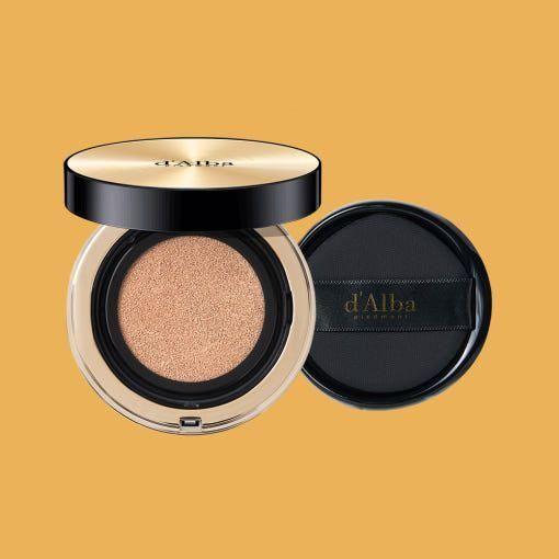 d'Alba Glow Fit Serum Cover Cushion - 15g + 15g Refill | Hydrating & Radiant Coverage with SPF50+/PA++++ d'Alba Glow Fit Serum Cover Cushion 15g+15g(refill) SPF50+/PA++++ - Glam Global UKd'Alba