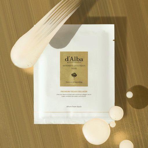 d'Alba Intensive Liftension Mask – 35g x 20 Count | Lifting & Firming Sheet Mask with Concentrated Emulsion Ampoule d'Alba Intensive Liftension Mask 35g X 20ea - Glam Global UKd'Alba
