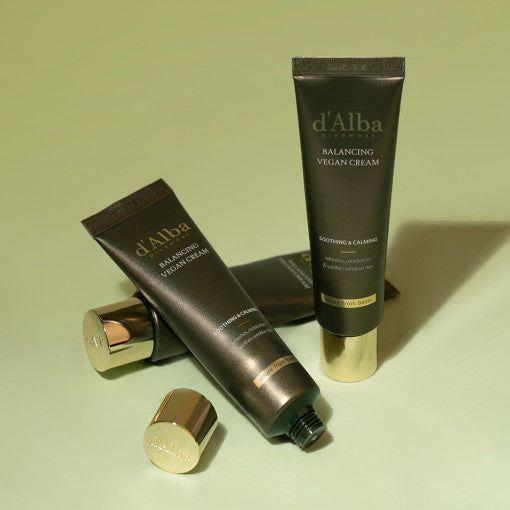 d'Alba Mild Skin Balancing Vegan Cream – 55ml | Lightweight, Soothing Hydration with White Truffle & Triple Hyaluronic Acid d'Alba Mild Skin Balancing Vegan Cream 55ml - Glam Global UKd'Alba