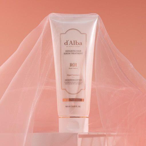 d'Alba Professional Repairing Hair Serum Treatment – 180ml | Strengthening & Nourishing Vegan Hair Therapy d'Alba Professional Repairing Hair Serum Treatment 180ml - Glam Global UKd'Alba