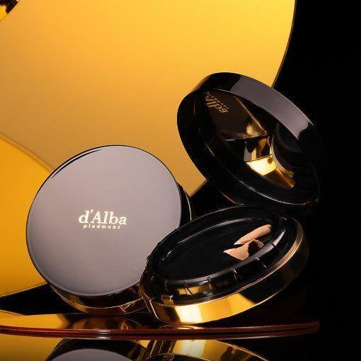 d'Alba Skin Fit Grinding Serum Cover Pact – 20g + 20g Refill (SPF50+ PA++++) Glow-Enhancing Cushion Foundation | Whitening, Anti-Wrinkle & UV Protection d'Alba Skin Fit Grinding Serum Cover Pact 20g+20g(refill) SPF50+/PA++++ - Glam Global UKd'Alba