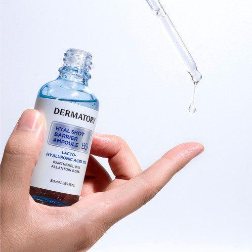 DERMATORY Hyal Shot Barrier Ampoule B5 – 50ml | Deep Hydration & Moisture Barrier Care DERMATORY Hyal Shot Barrier Ampoule B5 50ml - Glam Global UKDERMATORY