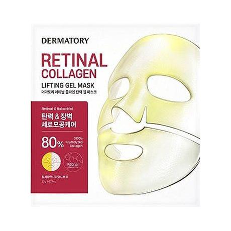 DERMATORY Retinal Collagen Lifting Gel Mask – 22g x 3ea | Anti-Aging, Firming & Brightening DERMATORY Retinal Collagen Lifting Gel Mask 22g X 3ea - Glam Global UKDERMATORY