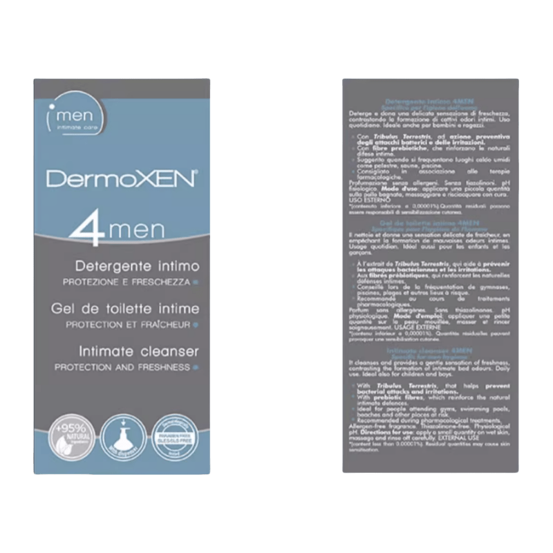 DERMOXEN 4Men Men's Private Parts Cleanser – 125ml | Gentle, Refreshing Hygiene for Men DERMOXEN 4men Men's Private Parts Cleanser - 125 ml - Glam Global UKDERMOXEN