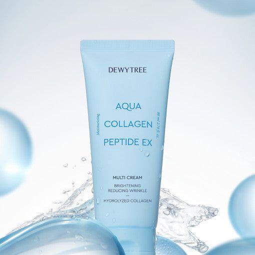 DEWYTREE Aqua Collagen Peptide EX Multi Cream – 80ml | Intense Hydration & Firming DEWYTREE Aqua Collagen Peptide EX Multi Cream 80ml - Glam Global UKDEWYTREE