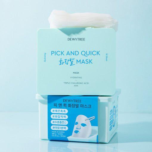 DEWYTREE PICK & QUICK Hydrating Mask - 30 Count | Intense Hydration & Skin Barrier Repair DEWYTREE PICK & QUICK Hydrating Mask 30 Count - Glam Global UKDEWYTREE
