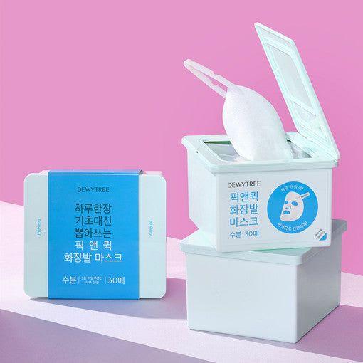 DEWYTREE PICK & QUICK Hydrating Mask - 30 Count | Intense Hydration & Skin Barrier Repair DEWYTREE PICK & QUICK Hydrating Mask 30 Count - Glam Global UKDEWYTREE