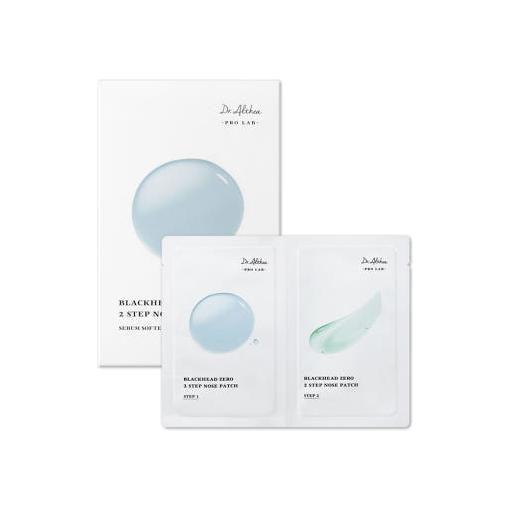 Dr. Althea Blackhead Zero 2 Step Nose Patch – 4 Sets  Gentle Blackhead & Pore Care Without Stripping or Irritation Dr. Althea Blackhead Zero 2 - Step Nose Patch - (1 STEP: 3 g x 4 ; 2 STEP: 3 g x 4) - Glam Global UKDr.Althea