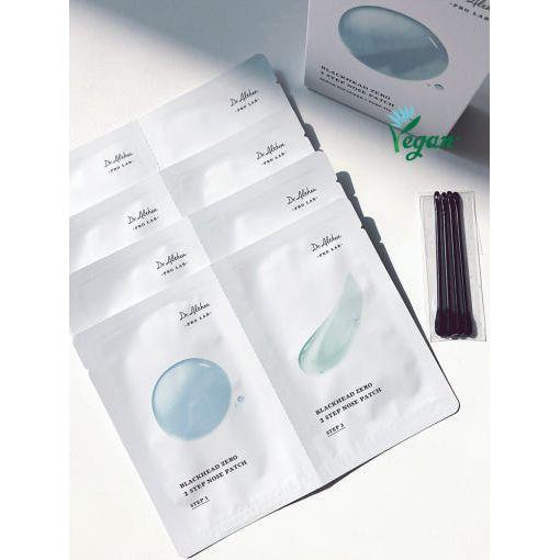 Dr. Althea Blackhead Zero 2 Step Nose Patch – 4 Sets  Gentle Blackhead & Pore Care Without Stripping or Irritation Dr. Althea Blackhead Zero 2 - Step Nose Patch - (1 STEP: 3 g x 4 ; 2 STEP: 3 g x 4) - Glam Global UKDr.Althea