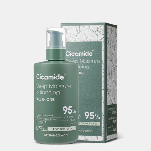 Dr. BANGGIWON Cicamide Deep Moisture Balancing All-In-One 300ml | Intense Hydration & Soothing Care for Dry Skin Dr.BANGGIWON Cicamide Deep Moisture Balancing ALL IN ONE 300ml (FOR DRY SKIN) - Glam Global UKDr.BANGGIWON