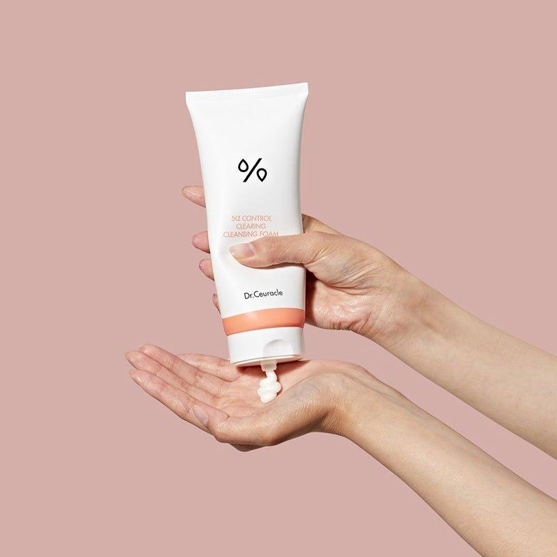 Dr.Ceuracle 5α Control Clearing Cleansing Foam – 200ml | Deep Cleanse, Sebum Control & Pore Refining Dr.Ceuracle 5α Control Clearing Cleansing Foam - 200 ml - Glam Global UKDr.Ceuracle