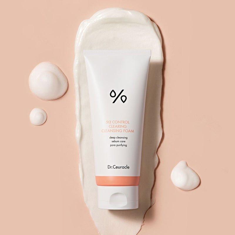 Dr.Ceuracle 5α Control Clearing Cleansing Foam – 200ml | Deep Cleanse, Sebum Control & Pore Refining Dr.Ceuracle 5α Control Clearing Cleansing Foam - 200 ml - Glam Global UKDr.Ceuracle